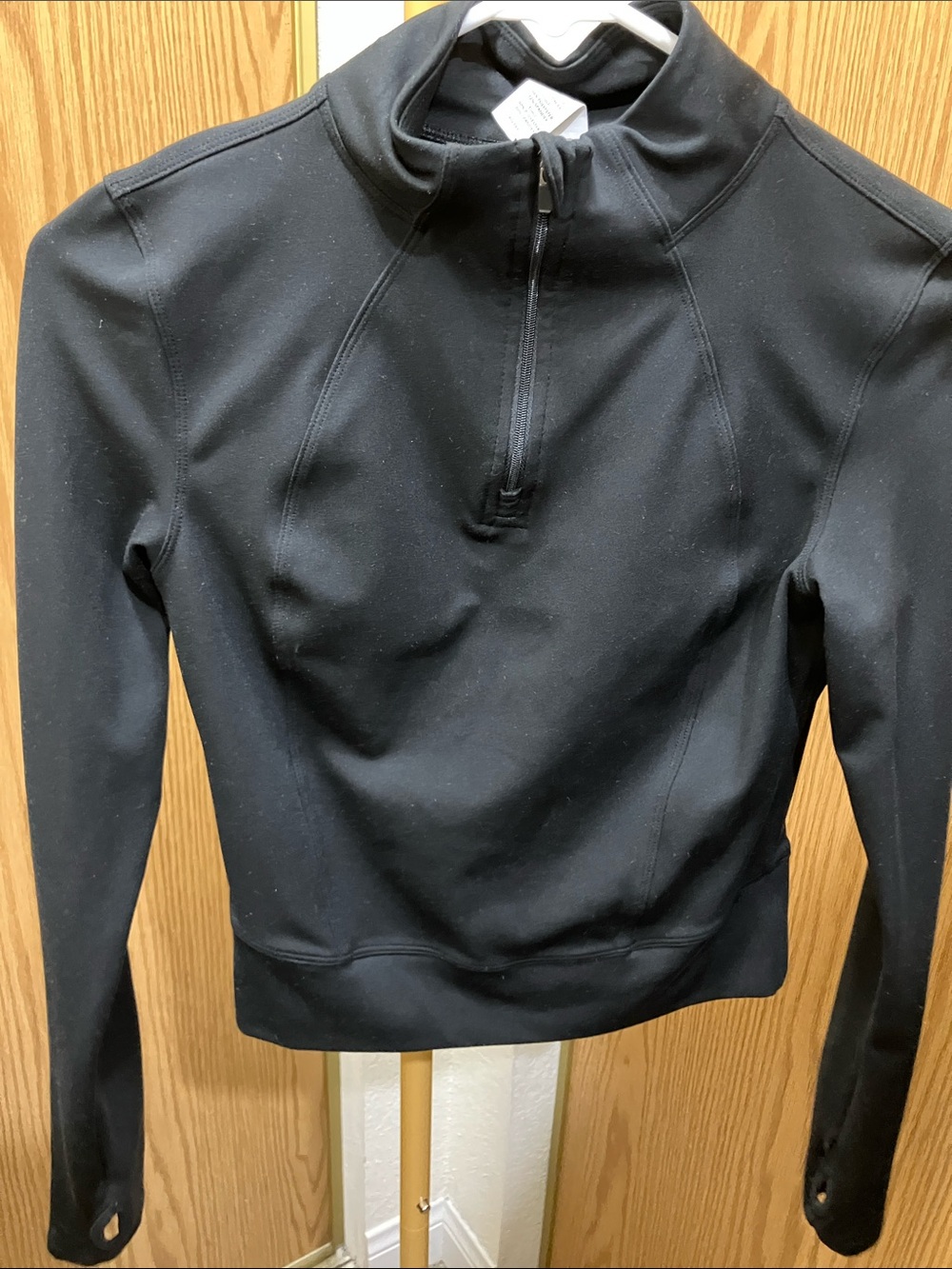 Yogalicious Black Everyday Half-Zip Jacket